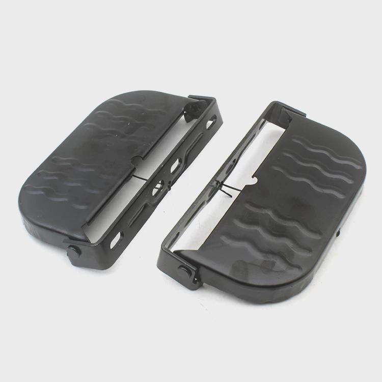 电动车脚踏板巨龙载重王折叠加大电镀加厚忠华龙通用新款脚蹬子