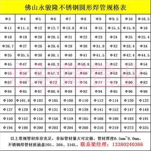 304不锈钢圆管高16x1.1mm小口径不锈钢焊管价格合理性价比规格
