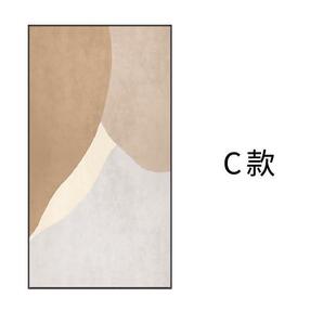 抽象现代过道玄关装饰画风客厅诧寂赤贫大幅落地挂画灰色墙壁画