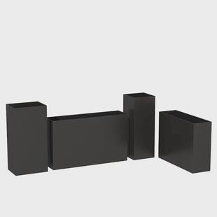 户外不锈钢花箱阳台支持金属定制花架外摆室外多种花槽种植箱组合