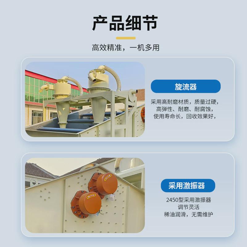 厂家高频振动脱水筛2450型砂石尾矿细沙回收机矿用洗沙脱水设备