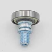 钢丝绳贝思电梯蒂森电梯带轴偏心轮轮特挂门轮28mm配件