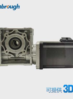 86无刷电机减速蜗轮ac220v659w3000rpm减速比5-100