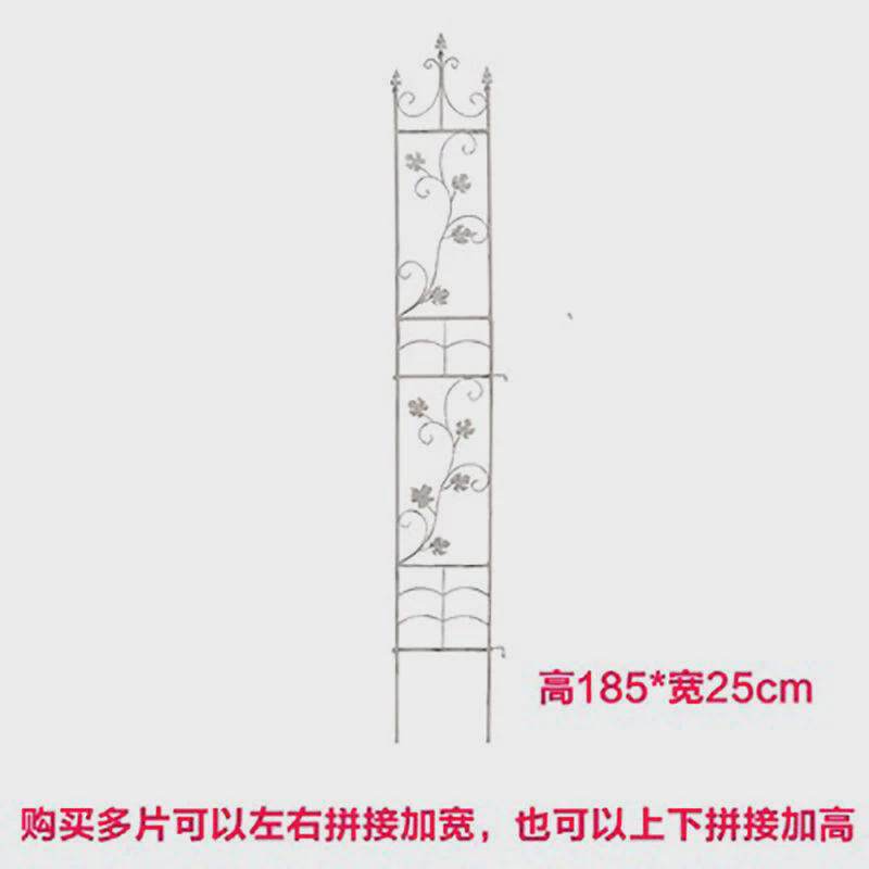 花架铁线莲爬藤美式铁艺网格屏风蔷薇花卉支架欧式户外庭院园艺新