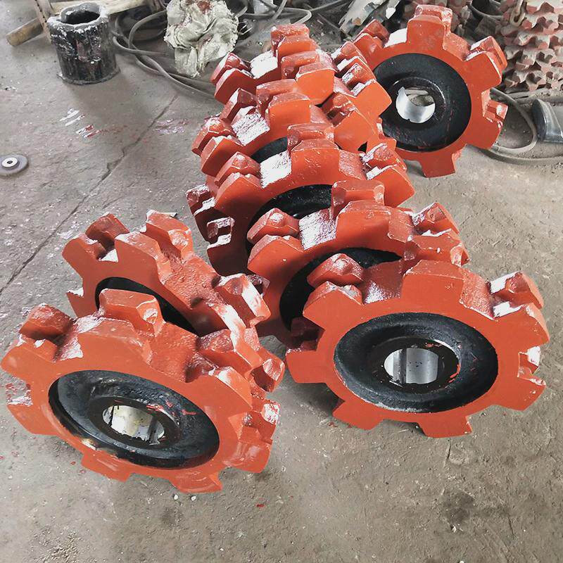 斗提机链轮总成配件提升机头轮轴轮头尾尾轴ne15斗式提升机链轮