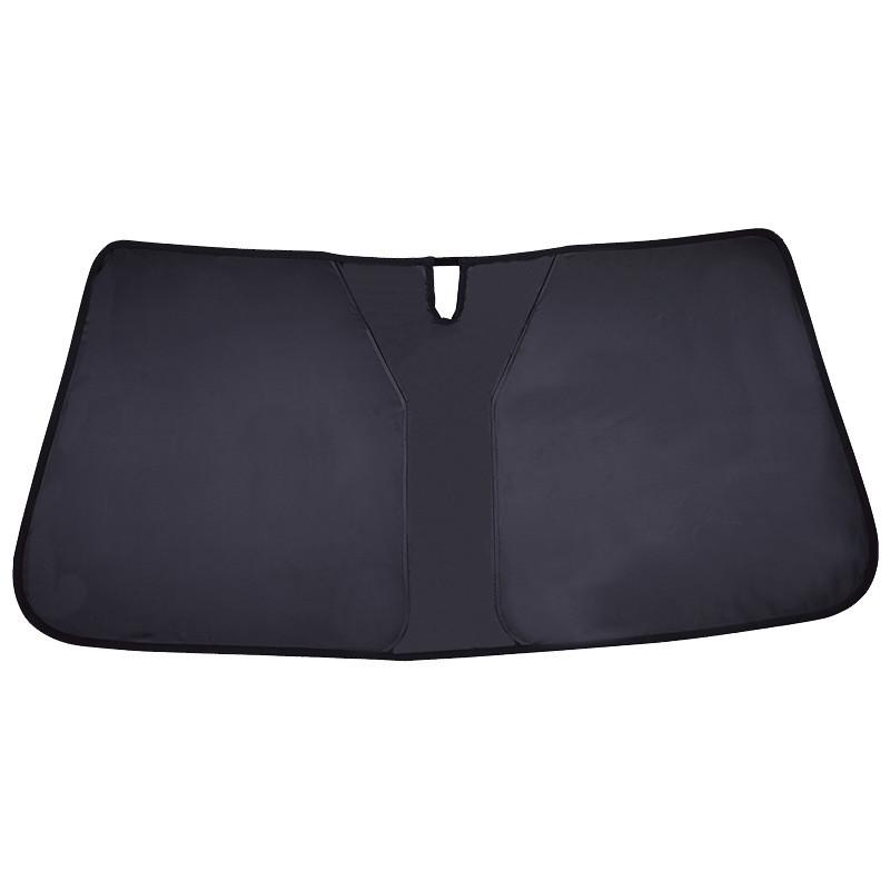 汽车夏季防晒隔热专车专用遮阳挡可折叠便携式前档黑色遮光遮阳板