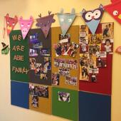 彩色软木板照片挂墙免打孔装 饰贴自粘网红背景板相框墙创意个性