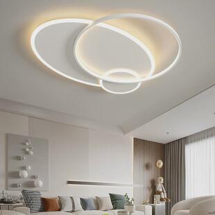 极简客厅主灯吸顶灯led创意北欧大气网红新款 豪华家用智能灯具