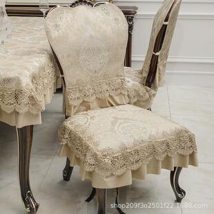 欧式坐垫椅子垫座垫靠背巾止滑套餐子华椅凳丽屁垫板凳垫
