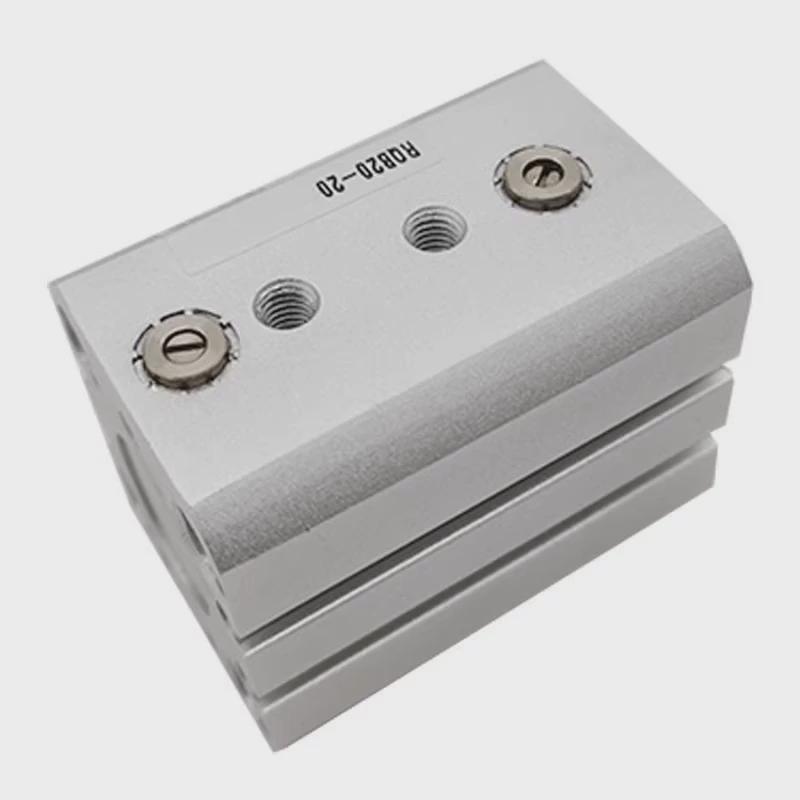 薄型全新带气缓冲smc气缸rdqb20/25/32/40/50/63/80/100-15-100m