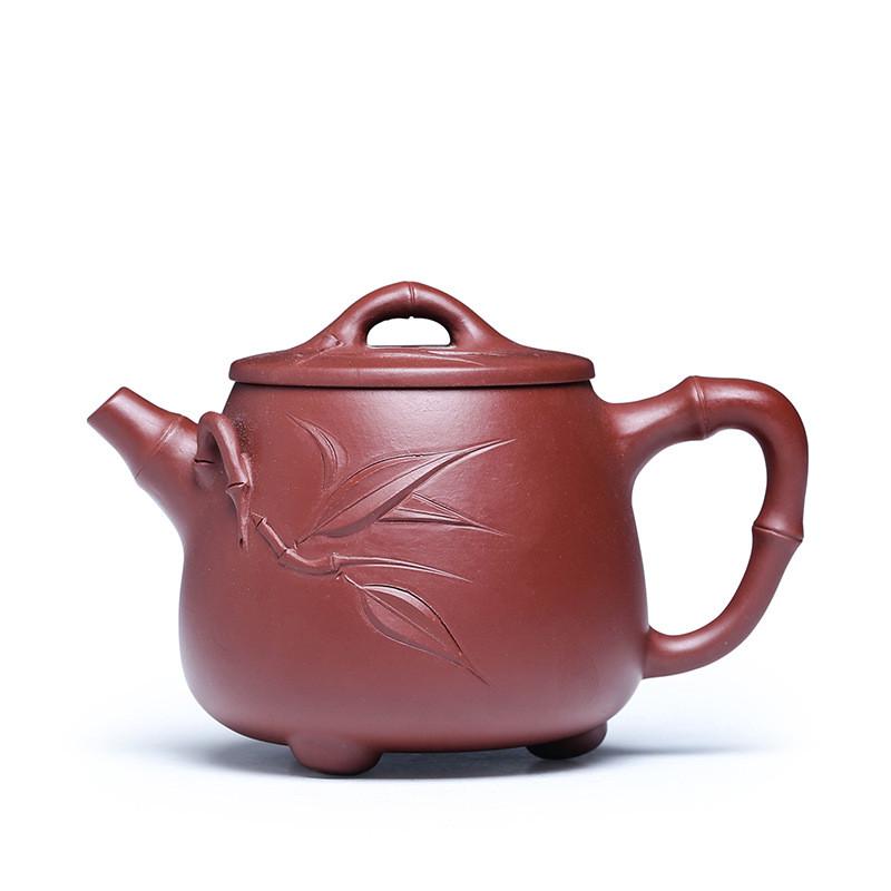 宜兴竹节正宗紫砂壶纯全手工泡茶壶名家石瓢壶家用大容量高石瓢