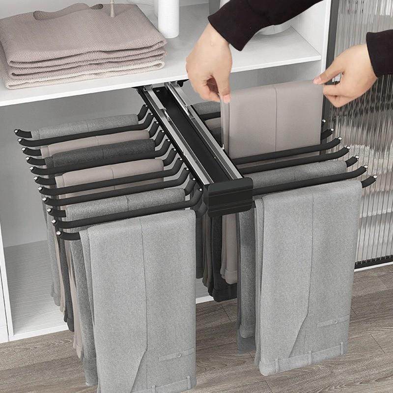顶装裤架滑轨衣柜内置多功能裤子轨道收纳衣架抽拉式伸缩裤挂配件,收纳整理,裤/裙架,淘宝优惠券,粉丝福利购,淘宝优惠卷