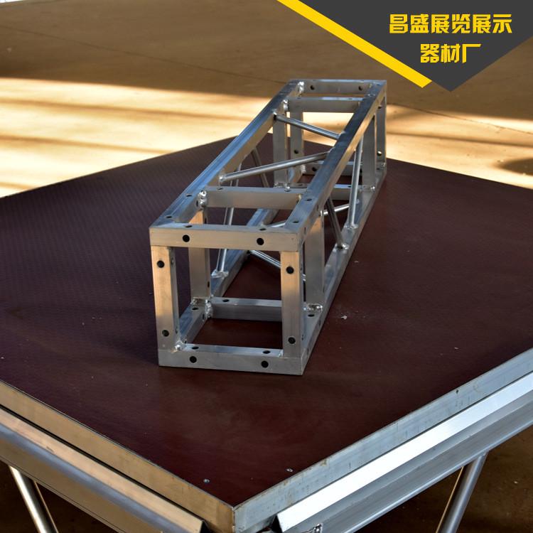 热销热镀锌方管桁架背景展架婚庆背景架舞台道具展架方管广告架舞