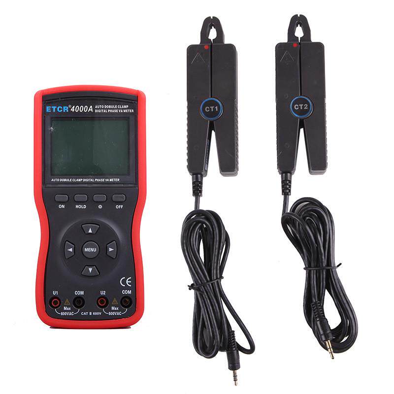 全自动泰etcr4000a铱双钳数字相位伏安表智能相位伏安表多功能