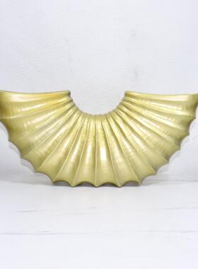 简约客厅艺术家居创意装饰品树脂几何摆件样板房间售楼处玄关摆设