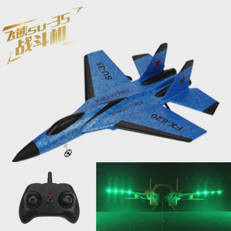 跨境飞熊FX620小号SU35遥控飞机苏35战斗机固定翼泡沫飞机航模
