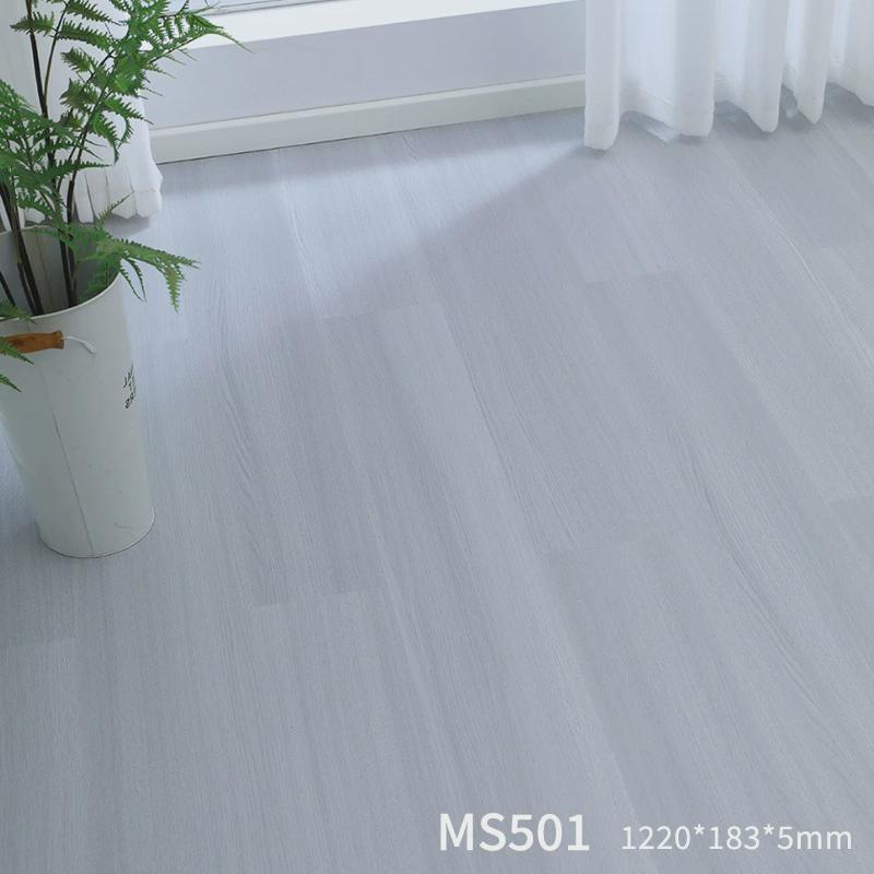 石塑锁扣地板5mm全新料家用式工程防烫加厚卡扣商用木纹spc地板