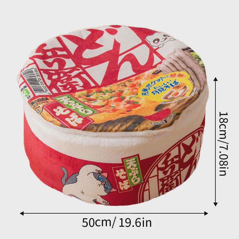日式网红猫窝泡面桶狗窝冬季保暖封闭式可拆洗猫咪拆袋式可睡