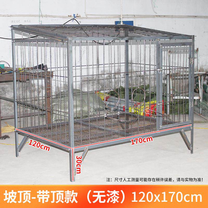 yq大型猛犬加厚狗笼实心角铁家用金毛钢筋拉布拉多焊接定做加固