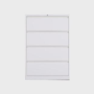 挂捞柜卡抽屉式文件柜办公室铁皮资料柜子档案柜箱挂文件夹带锁柜