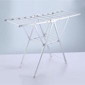 家用阳台铝合金伸缩折叠加厚耐用多功能学生宿舍户外落地晒衣架