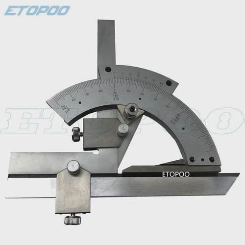 huoto0-320度不锈钢角度尺组合角尺量角器量角器万能角度尺