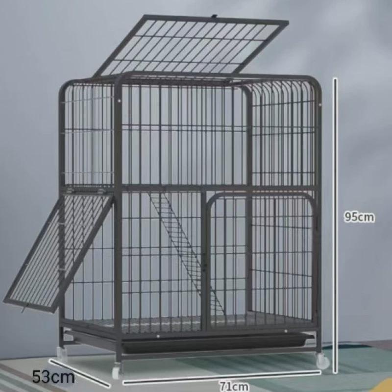 猫笼家用双层小猫咪别墅三四层特大号猫窝双层猫笼猫屋厕所带猫舍
