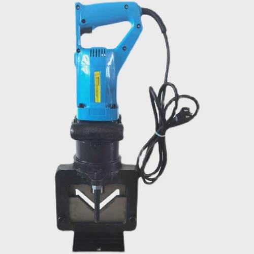 电动款型角钢切断机jp-60手持式三角钢切割机角铁冲剪机