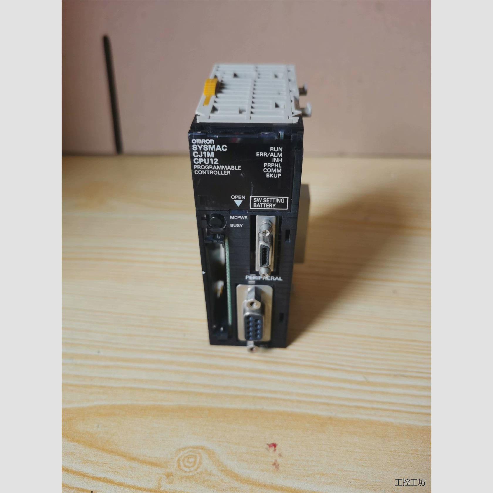 议价欧姆龙PLC模块CJ1M-CPU12莫法测试当配件便宜卖，回议价商品
