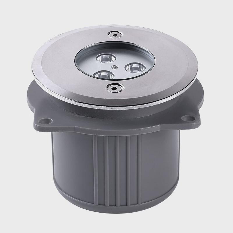 七彩12V景观水下灯316/304不锈钢水底灯5w嵌入式地埋灯水池灯厂家