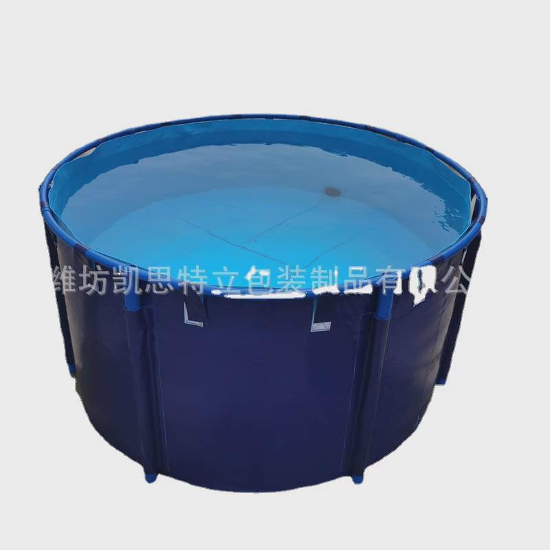 pvc帆布带支架水池养鱼池加厚多种规格圆形支架可折叠厂家直供