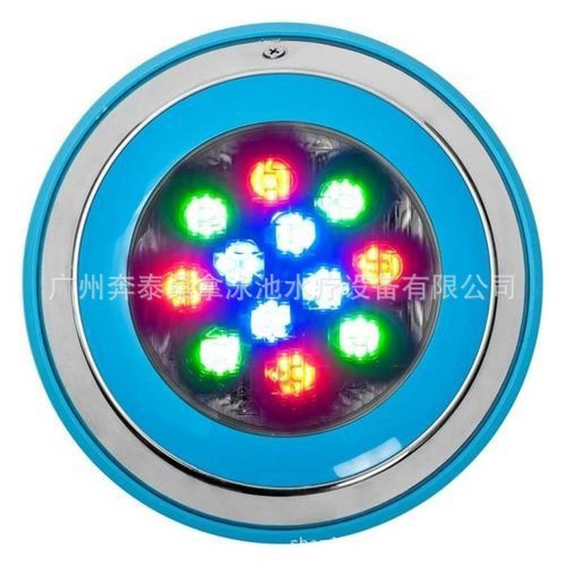 LED泳池水下灯大功率LED不锈钢壁挂式挂壁式泳池灯9W/12VL403