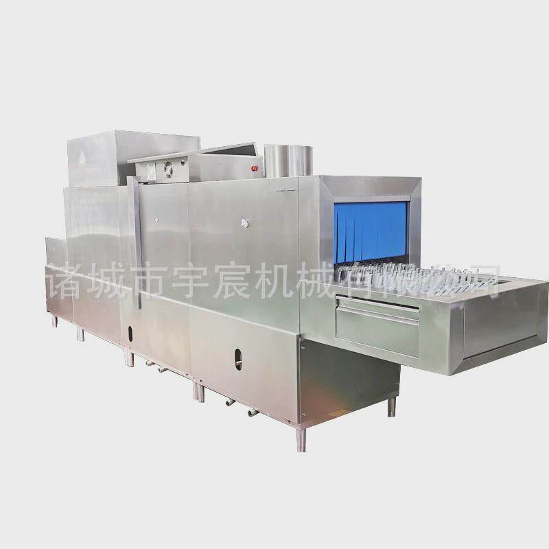 大型长龙式洗碗机商用全自动学校食堂工厂酒店餐厅智能清洗烘干机