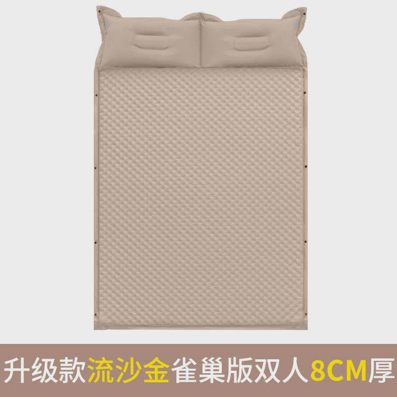户外露营防潮垫子加宽加厚自动充气床野外公园帐篷睡觉床垫多人地