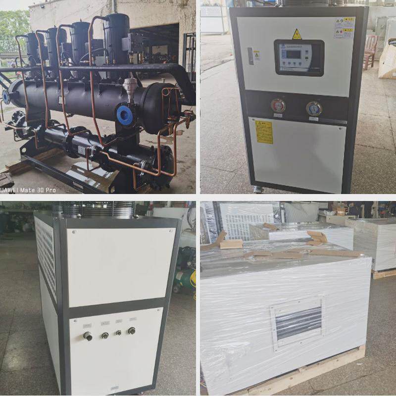 5P工业冷水机压缩冷冻机XA箱式冷风冷式冷水机小型制冷机冷油设备