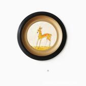 饰画 小众艺术餐厅卧室复古装 法式 轻奢客厅沙发背景墙组合挂画美式