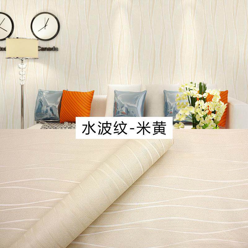 墙纸自粘加厚欧式卧室客厅贴纸防水防潮简约壁纸背景墙翻新自贴