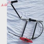 种烟打孔器减速器烟钻头双手烤烟打塘机背负式 割草机打孔机