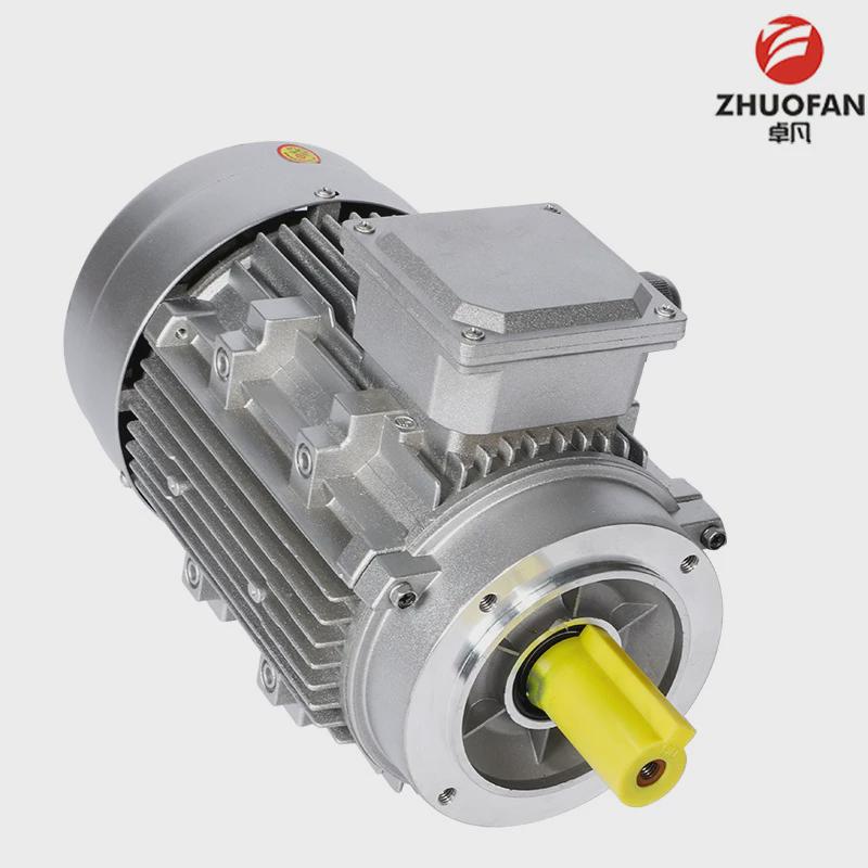 热销【卓凡电机】三相铝壳异步电机水泵液压设备清洗机RV减速机马