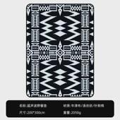 三只小驴黑化野餐垫露营机洗加厚防潮垫沙滩公园户外便携垫子郊游
