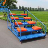 终点计时台观众看台记录台 终点看台8座移动式 田径裁判台 计时台