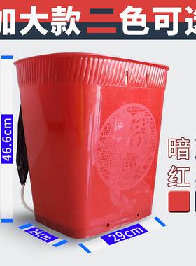 全新塑料背篼舞蹈道具彷竹编工艺背篓背框不漏水摔不坏背筐
