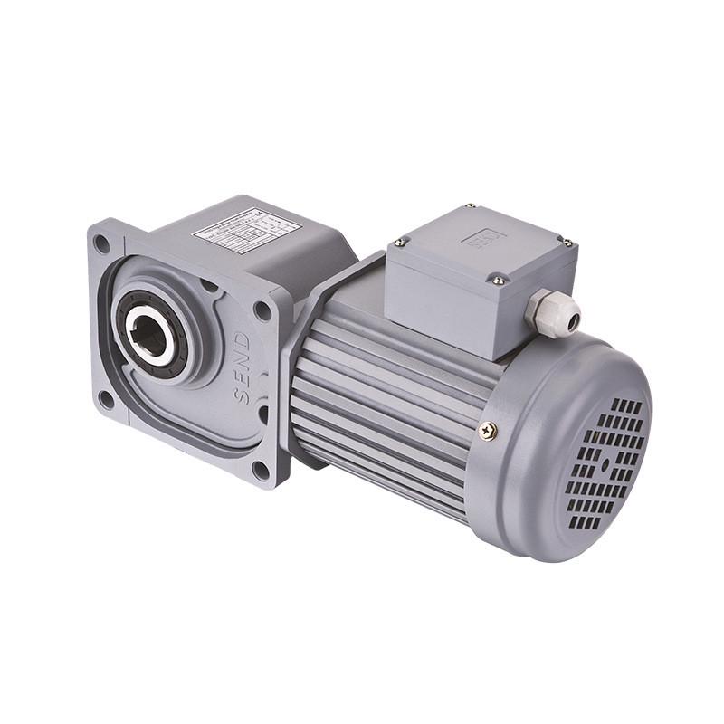 山减速机厂家f系列空心轴小功率电机直角交轴藤铝壳齿轮减速机