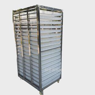 无花果烘干架子车18层36盘馒头蒸车速冻转车周