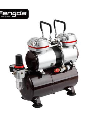 活塞式可as-196空压机移动工作无油空气压缩泵空压机