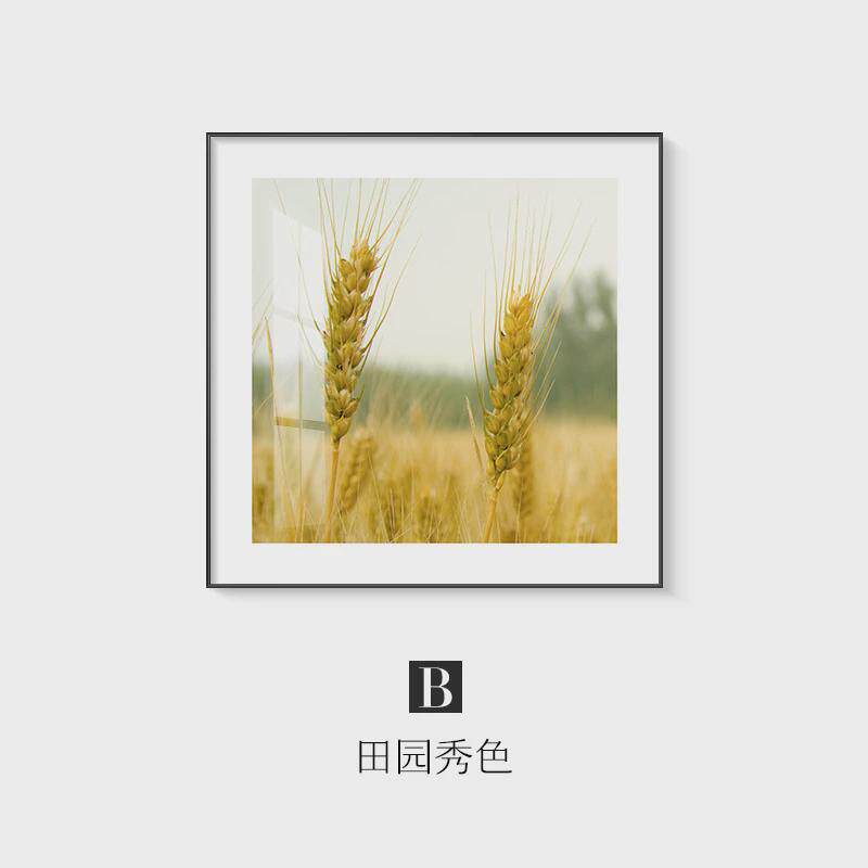 bg54现代简约玄关壁画客厅挂画入户餐厅装饰画风景画卧室床头画两