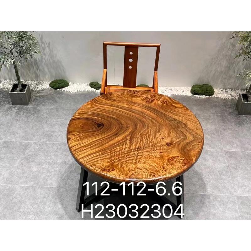 原木大板办公桌茶桌黑胡桃木书桌南美胡桃木随型整木自然边白色皮