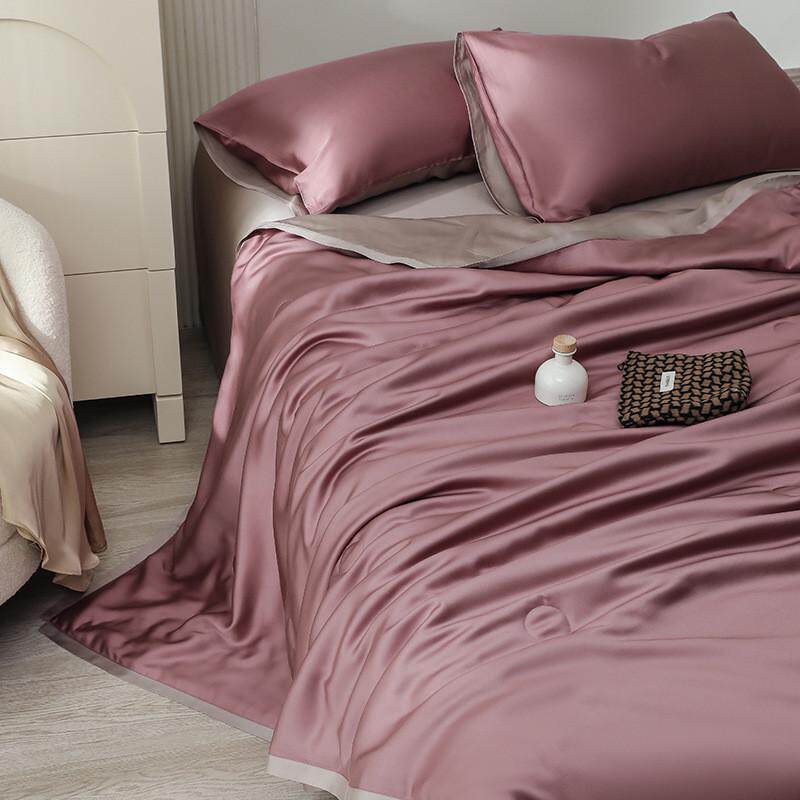 60支兰精天丝空调被四件套冰丝夏季夏凉被可机洗单人薄被子夏被