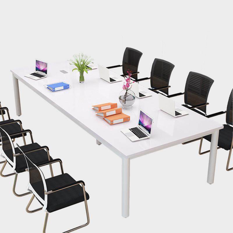会议桌长桌简约现代培训洽谈长条办公桌办公室工作台会议桌椅组合,商业/办公家具,会议桌,淘宝优惠券,粉丝福利购,淘宝优惠卷