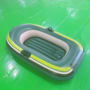 批发现货新款加厚二人充气船钓鱼船橡皮艇pvc皮划艇加厚漂流船
